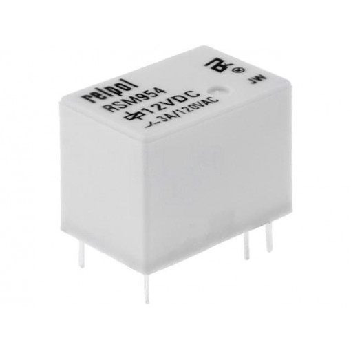 RSM954-0111-85-1012; Relay: electromagnetic; SPDT; Ucoil: 12VDC; 3A/120VAC; 3A/24VDC; 3A; RELPOL