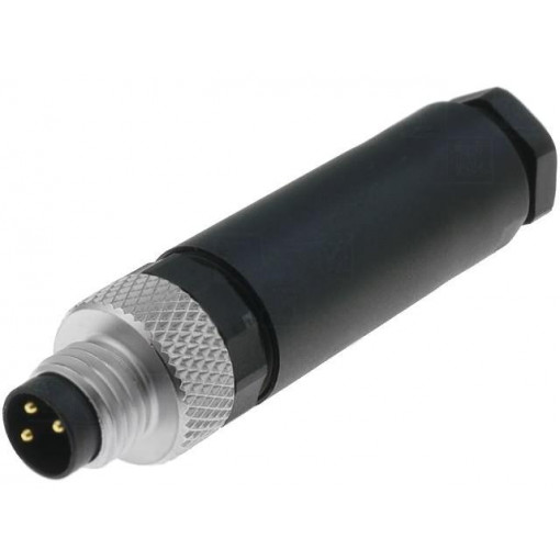 28044 RSMCK 3; Connector: M8; male; PIN: 3; straight; for cable; plug; LUMBERG AUTOMATION