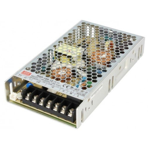 RSP-100-12; Power supply: switched-mode; modular; 102W; 12VDC; 179x99x30mm; MEAN WELL