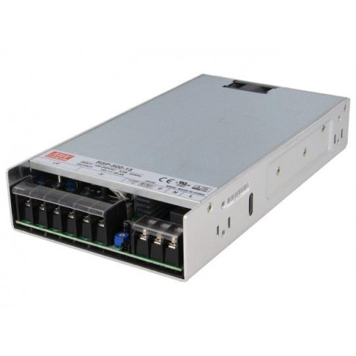 RSP-500-15; Power supply: switched-mode; modular; 501W; 15VDC; 230x127x40.5mm; MEAN WELL
