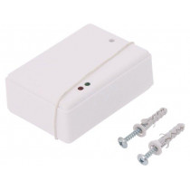 RSU-K01; Receiver; RSU; 12VDC; relay; for wall mounting; -10÷55°C; OUT: 3; GORKE RSU-K01; Receiver; RSU; 12VDC; relay; for wall mounting; -10÷55°C; OUT: 3; GORKE