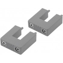 P32180201; Handle for 1U front panel; Series: 180; Colour: grey; RETEX