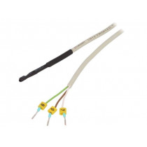 SONDA-RT4; Sensor: temperature; DS18B20; Body dim: Ø5x30mm; Leads: 3 leads; F&F SONDA-RT4; Sensor: temperature; DS18B20; Body dim: Ø5x30mm; Leads: 3 leads; F&F