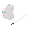 RT-820; Module: regulator; temperature; NO/NC; DIN; 250VAC/16A; 4÷30°C; F&F