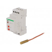 RT-823; Module: regulator; temperature; NO/NC; DIN; 250VAC/16A; 60÷95°C; F&F