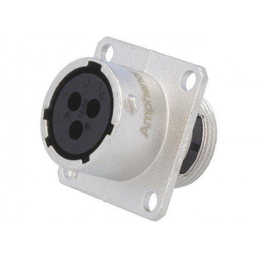 RT0012-3SNH; Connector: circular; Series: RT360; socket; female; PIN: 3; IP67; AMPHENOL RT0012-3SNH; Connector: circular; Series: RT360; socket; female; PIN: 3; IP67; AMPHENOL