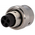 RT0610-4PNH; Connector: circular; Series: RT360; plug; male; for cable; PIN: 4; AMPHENOL RT0610-4PNH; Connector: circular; Series: RT360; plug; male; for cable; PIN: 4; AMPHENOL