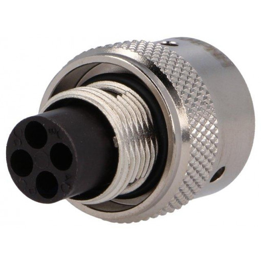 RT0610-4PNH; Connector: circular; Series: RT360; plug; male; for cable; PIN: 4; AMPHENOL RT0610-4PNH; Connector: circular; Series: RT360; plug; male; for cable; PIN: 4; AMPHENOL
