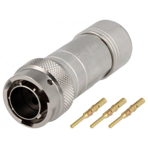 RT0612-3PNH-K; Connector: circular; Series: RT360; plug; male; crimped; for cable; AMPHENOL RT0612-3PNH-K; Connector: circular; Series: RT360; plug; male; crimped; for cable; AMPHENOL