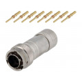 RT0612-8PNH-K; Connector: circular; Series: RT360; plug; male; crimped; for cable; AMPHENOL RT0612-8PNH-K; Connector: circular; Series: RT360; plug; male; crimped; for cable; AMPHENOL