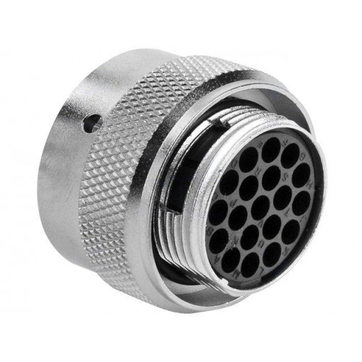 RT0616-19SNH; Connector: circular; Series: RT360; plug; female; for cable; PIN: 19; AMPHENOL