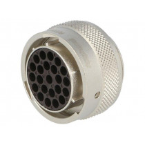 RT0618-23SNH; Connector: circular; Series: RT360; plug; female; for cable; PIN: 23; AMPHENOL