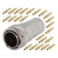 RT0618-23SNH-K; Connector: circular; Series: RT360; plug; female; crimped; PIN: 23; AMPHENOL RT0618-23SNH-K; Connector: circular; Series: RT360; plug; female; crimped; PIN: 23; AMPHENOL