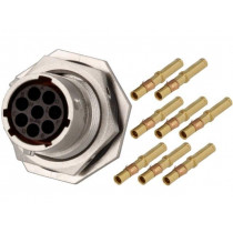 RT0712-8SNH-K; Connector: circular; Series: RT360; socket,plug; female; crimped; AMPHENOL