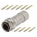 RT0W612-10SNH-K; Connector: circular; Series: RT360; plug; female; crimped; PIN: 10; AMPHENOL