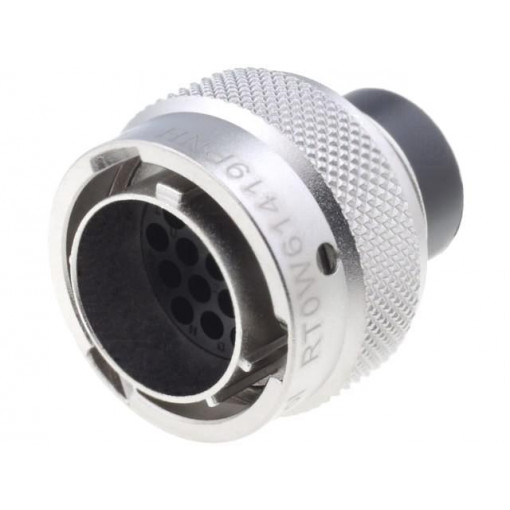 RT0W614-19PNH; Connector: circular; Series: RT360; plug; male; for cable; PIN: 19; AMPHENOL