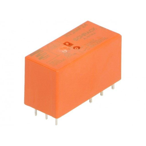 8-1393239-8; Relay: electromagnetic; SPDT; Ucoil: 24VDC; 16A/250VAC; 16A/24VDC; TE Connectivity