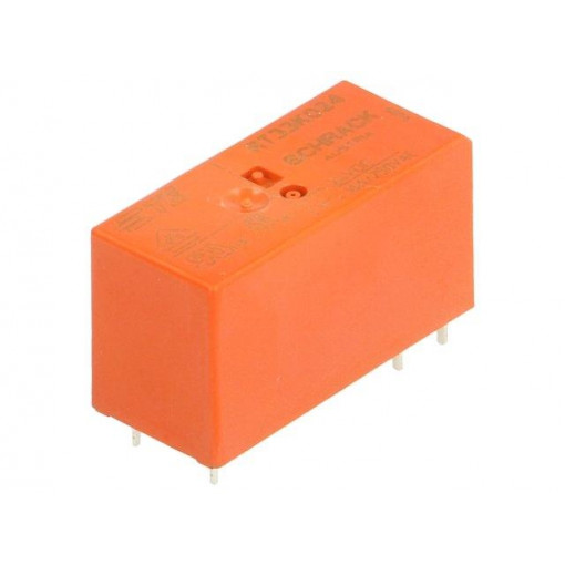 2-1393240-4; Relay: electromagnetic; SPST-NO; Ucoil: 24VDC; 16A/250VAC; 1.44kΩ; TE Connectivity