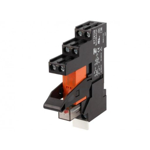 2-1415073-1; Relay: interface; DPDT; Ucoil: 24VAC; 8A; 8A/250VAC; 8A/30VDC; TE Connectivity