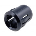 RTF-1090; LED holder; 10mm; plastic; convex; KINGBRIGHT ELECTRONIC RTF-1090; LED holder; 10mm; plastic; convex; KINGBRIGHT ELECTRONIC