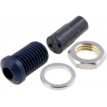 ; LED holder; 3mm; convex;  ; LED holder; 3mm; convex;