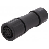 RTS6BS10N6S03; Connector: circular; Series: eco|mate Aquarius; plug; female; 500V; AMPHENOL