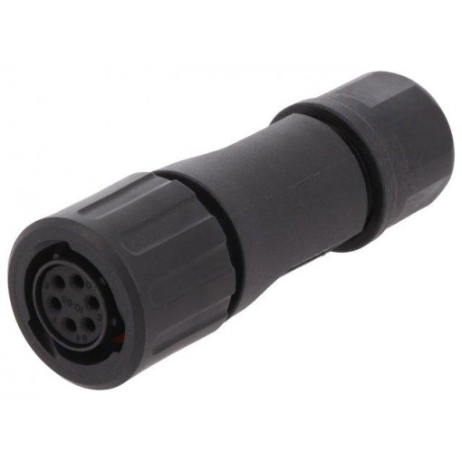 RTS6BS10N6S03; Connector: circular; Series: eco|mate Aquarius; plug; female; 500V; AMPHENOL