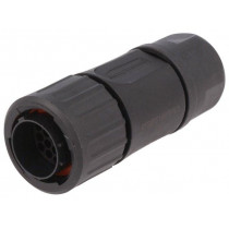 RTS6BS14N19P03; Connector: circular; Series: eco|mate Aquarius; plug; male; PIN: 19; AMPHENOL