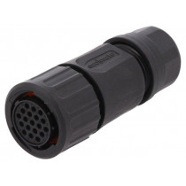 RTS6BS14N19S03; Connector: circular; Series: eco|mate Aquarius; plug; female; 250V; AMPHENOL