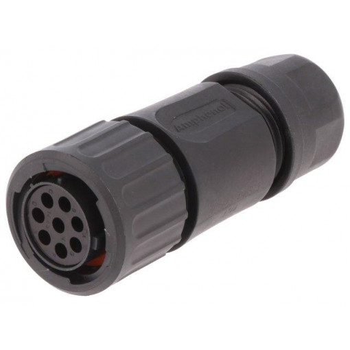 RTS6BS14N8S03; Connector: circular; Series: eco|mate Aquarius; plug; female; 500V; AMPHENOL