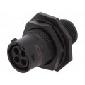 RTS710N4S03; Connector: circular; Series: eco|mate Aquarius; socket; female; AMPHENOL