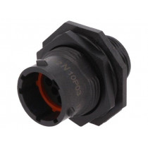 RTS712N10P03; Connector: circular; Series: eco|mate Aquarius; socket; male; 250V; AMPHENOL