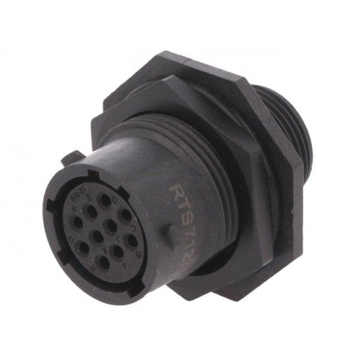 RTS712N10S03; Connector: circular; Series: eco|mate Aquarius; socket; female; AMPHENOL