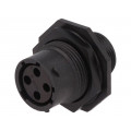 RTS712N4S03; Connector: circular; Series: eco|mate Aquarius; socket; female; AMPHENOL