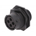 RTS714N4S03; Connector: circular; Series: eco|mate Aquarius; socket; female; AMPHENOL