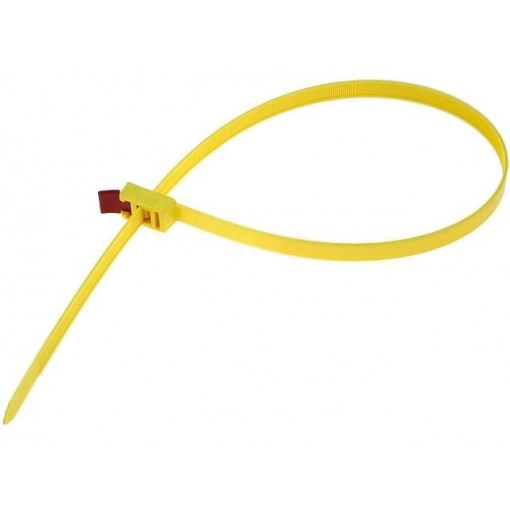 115-00001; Cable tie; multi use; L: 750mm; W: 13mm; polyamide; 888N; yellow; HELLERMANNTYTON