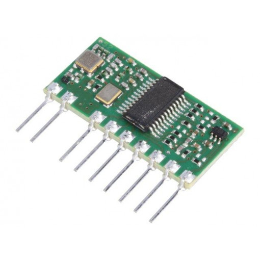 650201420G; Module: RF; AM transceiver; ASK; 433.92MHz; serial; -113dBm; 12/9mA; AUREL 650201420G; Module: RF; AM transceiver; ASK; 433.92MHz; serial; -113dBm; 12/9mA; AUREL