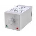 RTX-132 220/230 12SEK; Timer; 1÷12s; DPDT; 230VAC/5A; 220÷230VAC; 220÷230VDC; undecal; SCHNEIDER ELECTRIC