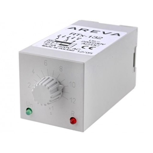 RTX-132 220/230 12SEK; Timer; 1÷12s; DPDT; 230VAC/5A; 220÷230VAC; 220÷230VDC; undecal; SCHNEIDER ELECTRIC