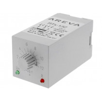 RTX-132 24/48 1,2SEK; Timer; 0,1÷1,2s; DPDT; 230VAC/5A; 24÷48VAC; 24÷48VDC; undecal; IP40; SCHNEIDER ELECTRIC