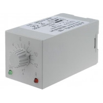 RTX-133 110/127 12SEK; Timer; 1÷12s; DPDT; 230VAC/5A; 110÷127VAC; 110÷127VDC; undecal; SCHNEIDER ELECTRIC