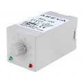 RTX-133 220/230 12SEK; Timer; 1÷12s; DPDT; 230VAC/5A; 220÷230VAC; 220÷230VDC; undecal; SCHNEIDER ELECTRIC