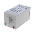RTX-133 24/48 12SEK; Timer; 1÷12s; DPDT; 230VAC/5A; 24÷48VAC; 24÷48VDC; undecal; PIN: 11; SCHNEIDER ELECTRIC