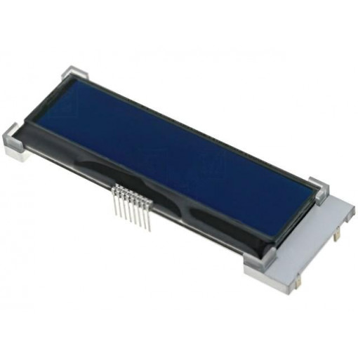 RX1602A3-BIW-TS; Display: LCD; alphanumeric; COG,STN Negative; 16x2; blue; LED; RAYSTAR OPTRONICS