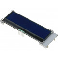 RX2002A-BIW-TS; Display: LCD; alphanumeric; COG,STN Negative; 20x2; blue; LED; RAYSTAR OPTRONICS