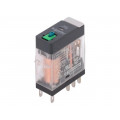 RXG21BD; Relay: electromagnetic; DPDT; Ucoil: 24VDC; 5A/250VAC; 5A/30VDC; 5A; SCHNEIDER ELECTRIC