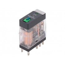 RXG22BD; Relay: electromagnetic; DPDT; Ucoil: 24VDC; 5A/250VAC; 5A/30VDC; 5A; SCHNEIDER ELECTRIC