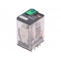 RXM4AB1BD; Relay: electromagnetic; 4PDT; Ucoil: 24VDC; 6A/250VAC; 6A/28VDC; 6A; SCHNEIDER ELECTRIC