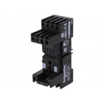RXZE2M114M; Relays accessories: socket; PIN: 14; Mounting: DIN; 10A; 250VAC; SCHNEIDER ELECTRIC RXZE2M114M; Relays accessories: socket; PIN: 14; Mounting: DIN; 10A; 250VAC; SCHNEIDER ELECTRIC