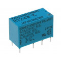 RY-24W-K; Relay: electromagnetic; DPDT; Ucoil: 24VDC; 0.5A/120VAC; 1A/24VDC; FUJITSU